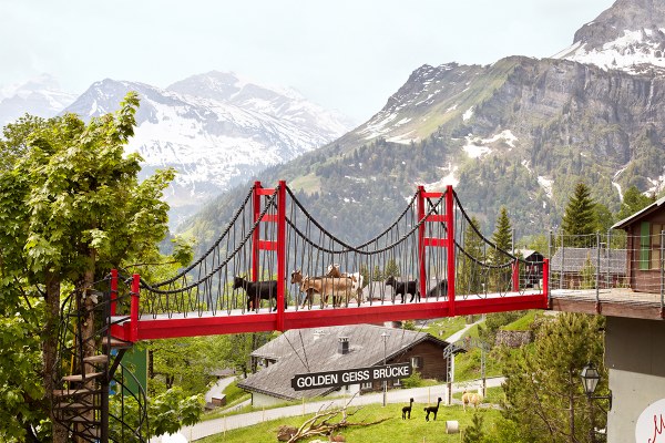 Braunwald Märchenhotel Golden Geiss Brücke